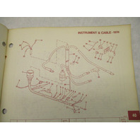 386556 1974 OMC Johnson 40 HP Outboard Parts Catalog 40R74 40RL74 40E74 Final