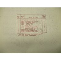 386560 1974 OMC Johnson 115 HP Outboard Parts Catalog 115ESL74 115ETL74 Final