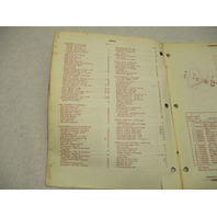 172805 OMC Evinrude Johnson Marine Motor Accessories Parts Catalog 1974 Final Ed