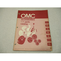 172805 OMC Evinrude Johnson Marine Motor Accessories Parts Catalog 1974 Final Ed