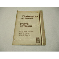 387010 Johnson Outboard 1975 Electric Model Parts Catalog Final Edition