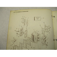 387014 1975 OMC Johnson 9.9 HP Outboard Parts Catalog 10R75 10RL75 Final Edition