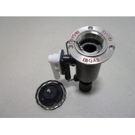 Marine Boat Deck Gas Vented Deck Fill & Cap for 1-1/2" ID Hose