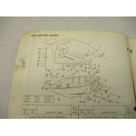 387015 1975 OMC Johnson 15 HP Outboard Parts Catalog 15R75 15RL75 Final Edition