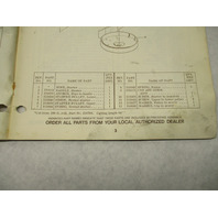 387015 1975 OMC Johnson 15 HP Outboard Parts Catalog 15R75 15RL75 Final Edition