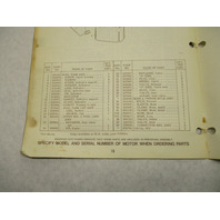 387016 1975 OMC Johnson 25 HP Outboard Parts Catalog 25R75 25RL75 Final Edition