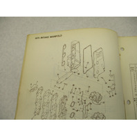 387019 1975 OMC Johnson 70 HP Outboard Parts Catalog 70ES75 70ESL75 Final Edition