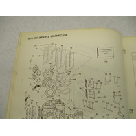 387020 1975 OMC Johnson 85 HP Outboard Parts Catalog 85ESL75 Final Edition