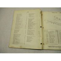 172844 OMC Evinrude Johnson Marine Motor Accessories Parts Catalog 1975 Final Ed