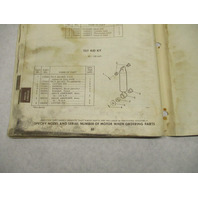 172844 OMC Evinrude Johnson Marine Motor Accessories Parts Catalog 1975 Final Ed