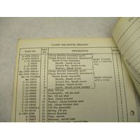 90-74969 1977 Merc Thruster Outboard Electric Model Parts Manual Catalog