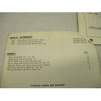 90-90630 1979 Merc Thruster Outboard Electric Model Parts Manual Catalog