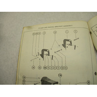 90-88912 1979 Mercury Merc 3.6 HP Model Outboard Parts Manual Catalog