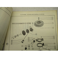 90-74059 1978 Mercury Merc 4 HP Gnat Model Outboard Parts Manual Catalog