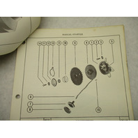 90-90686 1979 Mercury Merc 4 HP Gnat Model Outboard Parts Manual Catalog