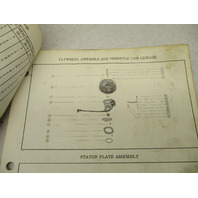 1968 Mercury Merc 39, 3.9 HP Model Outboard Parts Manual Catalog 39-1-4