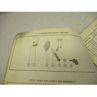 90-62414 1973 Mercury Merc 40, 4 HP Model Outboard Parts Manual Catalog
