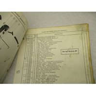90-62414 1973 Mercury Merc 40, 4 HP Model Outboard Parts Manual Catalog