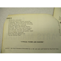 90-74059 1977 Mercury Merc 40, 4 HP Model Outboard Parts Manual Catalog