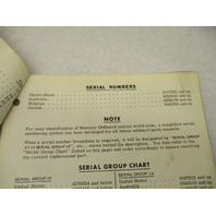 90-69972 1976 Mercury Merc 45, 4.5 HP Model Outboard Parts Manual Catalog