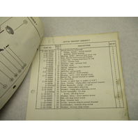 90-90694 1979 Mercury Merc 4.5 HP Model Outboard Parts Manual Catalog