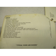 90-90694 1979 Mercury Merc 4.5 HP Model Outboard Parts Manual Catalog