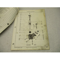 90-39634 1968 Mercury Merc 60, 6 HP Model Outboard Parts Manual Catalog