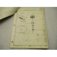 90-52325 1970 Mercury Merc 75, 7.5 HP Model Outboard Parts Manual Catalog