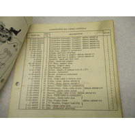 90-67175 1976 Mercury Merc 75, 7.5 HP Model Outboard Parts Manual Catalog