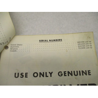 90-79171 1977 Mercury Merc 75, 7.5 HP Model Outboard Parts Manual Catalog