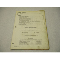 90-59344 1970 Mercury Merc 110, 9.8 HP Model Outboard Parts Manual Catalog