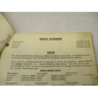 90-67136 1976 Mercury Merc 110, 9.8 HP Model Outboard Parts Manual Catalog