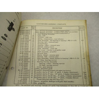 90-79169 1977 Mercury Merc 110, 9.8 HP Model Outboard Parts Manual Catalog