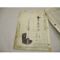 90-86199 1979 Mercury Merc 9.8 HP Model Outboard Parts Manual Catalog