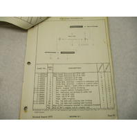 Vintage 1979 Mercury Model Outboard Ride-Guide Parts Manual Catalog