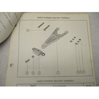 1979 Mercury Outboard Auxiliary Steering Handles Bars Parts Manual Catalog