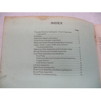90-75536 1976 Mercury Thruster Electric Outboard Service Repair Manual