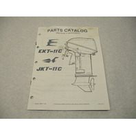 398849 OMC Evinrude Johnson 1987 Outboard Parts Catalog APBA Class A Racing Motor