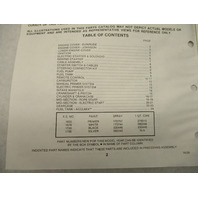 398620 OMC Evinrude Johnson 1987 Outboard 20-25 HP Parts Catalog