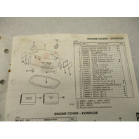 398622 OMC Evinrude Johnson 1987 Outboard 30 & 35 HP Model Parts Catalog