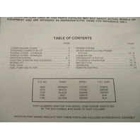 398852 OMC Evinrude Johnson 1987 Outboard 48 HP Model Parts Catalog