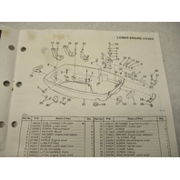 398626 OMC Evinrude Johnson 1987 Outboard 60 & 75 HP Model Parts Catalog