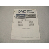 398629 OMC Evinrude Johnson 1987 Outboard 90/110 HP Model Parts Catalog