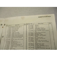 398629 OMC Evinrude Johnson 1987 Outboard 90/110 HP Model Parts Catalog