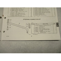 398631 OMC Evinrude Johnson 1987 Outboard 120 & 140 HP Model Parts Catalog