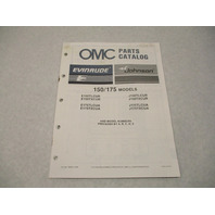 398632 OMC Evinrude Johnson 1987 Outboard 150/175 HP Model Parts Catalog