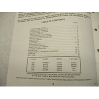 398632 OMC Evinrude Johnson 1987 Outboard 150/175 HP Model Parts Catalog