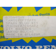 875803 875803-9 Volvo Penta Engine Spark Plug Kit 4PC