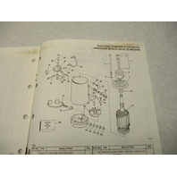 398633 OMC Evinrude Johnson 1987 Outboard 150 HP Model Parts Catalog