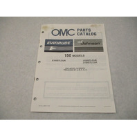 398633 OMC Evinrude Johnson 1987 Outboard 150 HP Model Parts Catalog